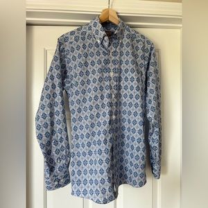 Mens Fitted Ariat Button Up